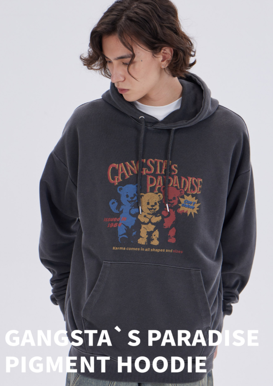 【韓國預購】AKR090119 Dysfunct 連帽衛衣 (Gangsta's Paradise)