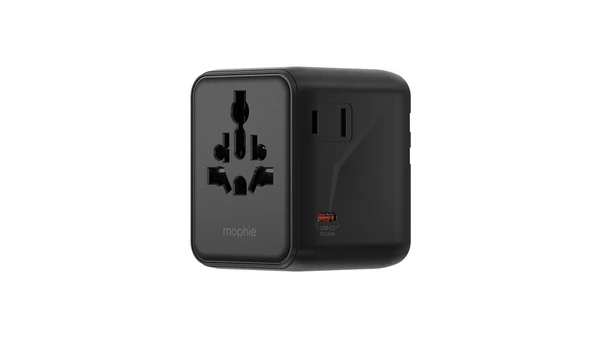 Mophie Essentials 35W Gan 5 Port Travel Adapter - ESS-GaN-35W-3C2A