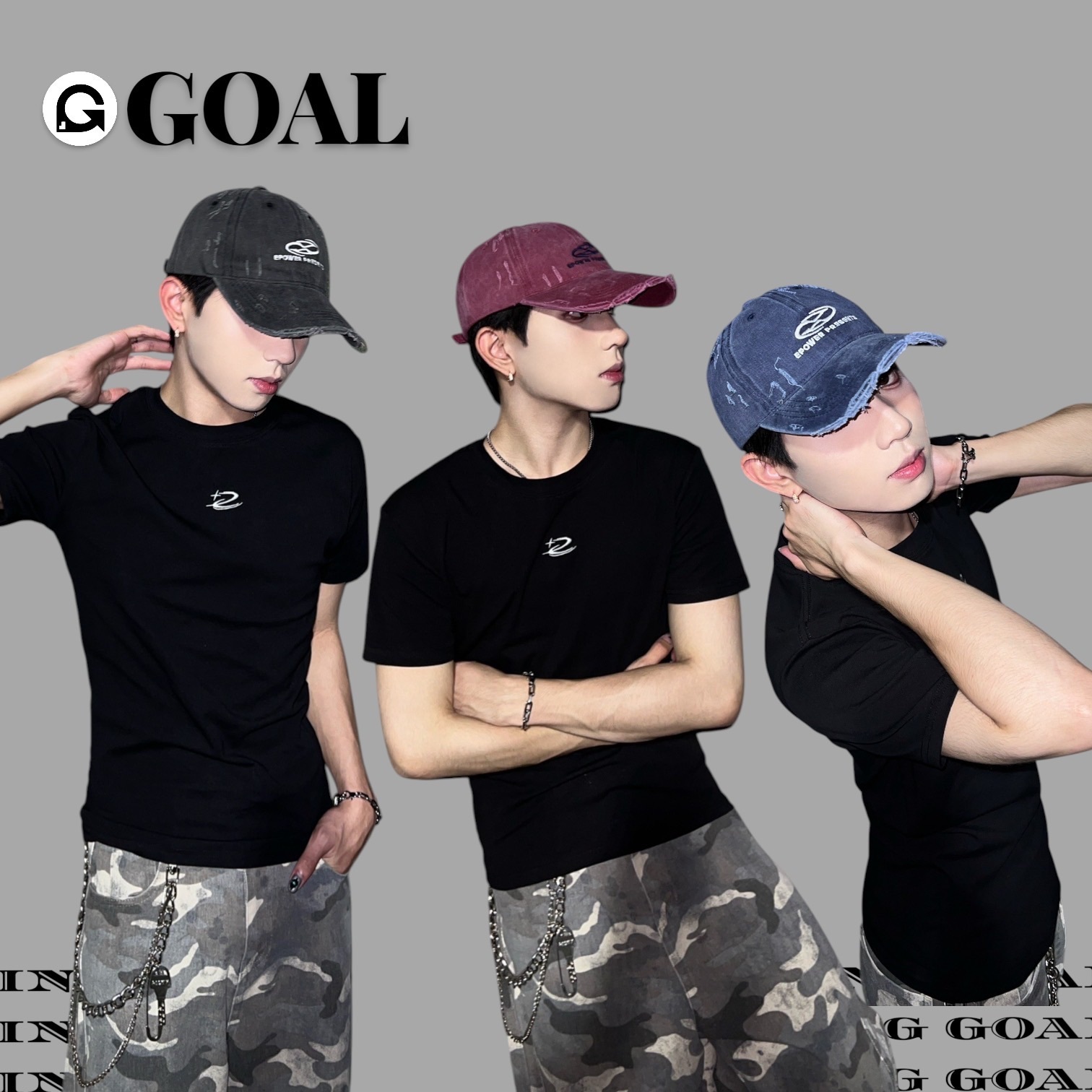 (GOAL) 做舊破壞水洗老帽