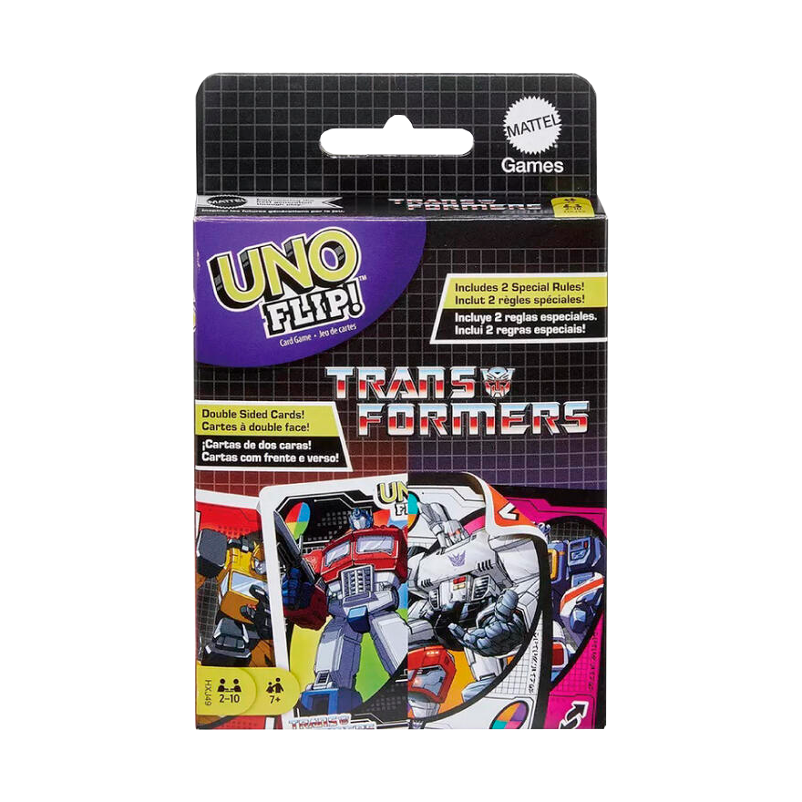 反轉UNO遊戲卡 變形金剛