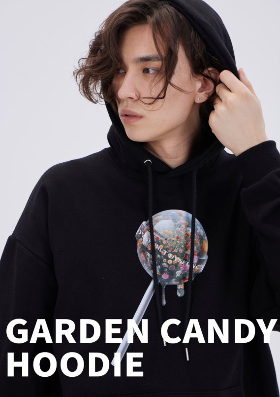 【韓國預購】AKR090112 Dysfunct 珍寶珠連帽衛衣