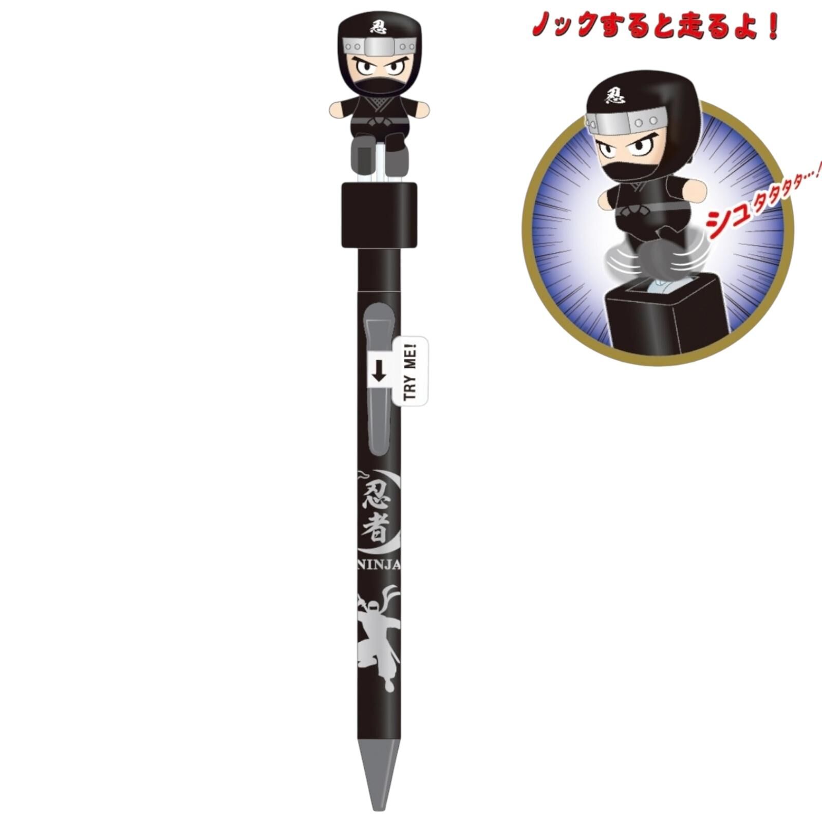 忍者造型筆 (銀)
