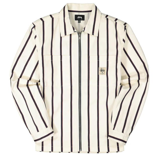 Stussy Zip Up Work Shirt