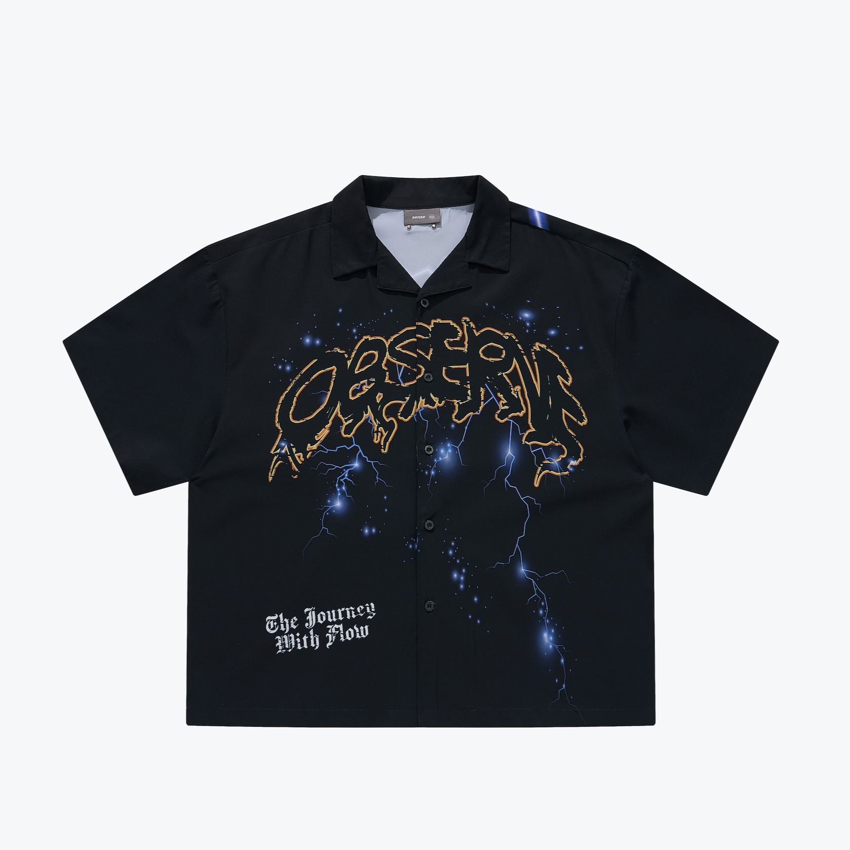 SENSE Thunder Light Print Shirt
