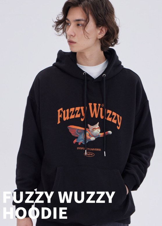 【韓國預購】AKR090115 Dysfunct 連帽衛衣 (Fuzzy Wuzzy)
