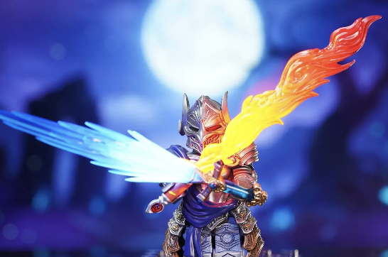 【Minifigs.Factory】雙月騎士 升級武器 - 藍