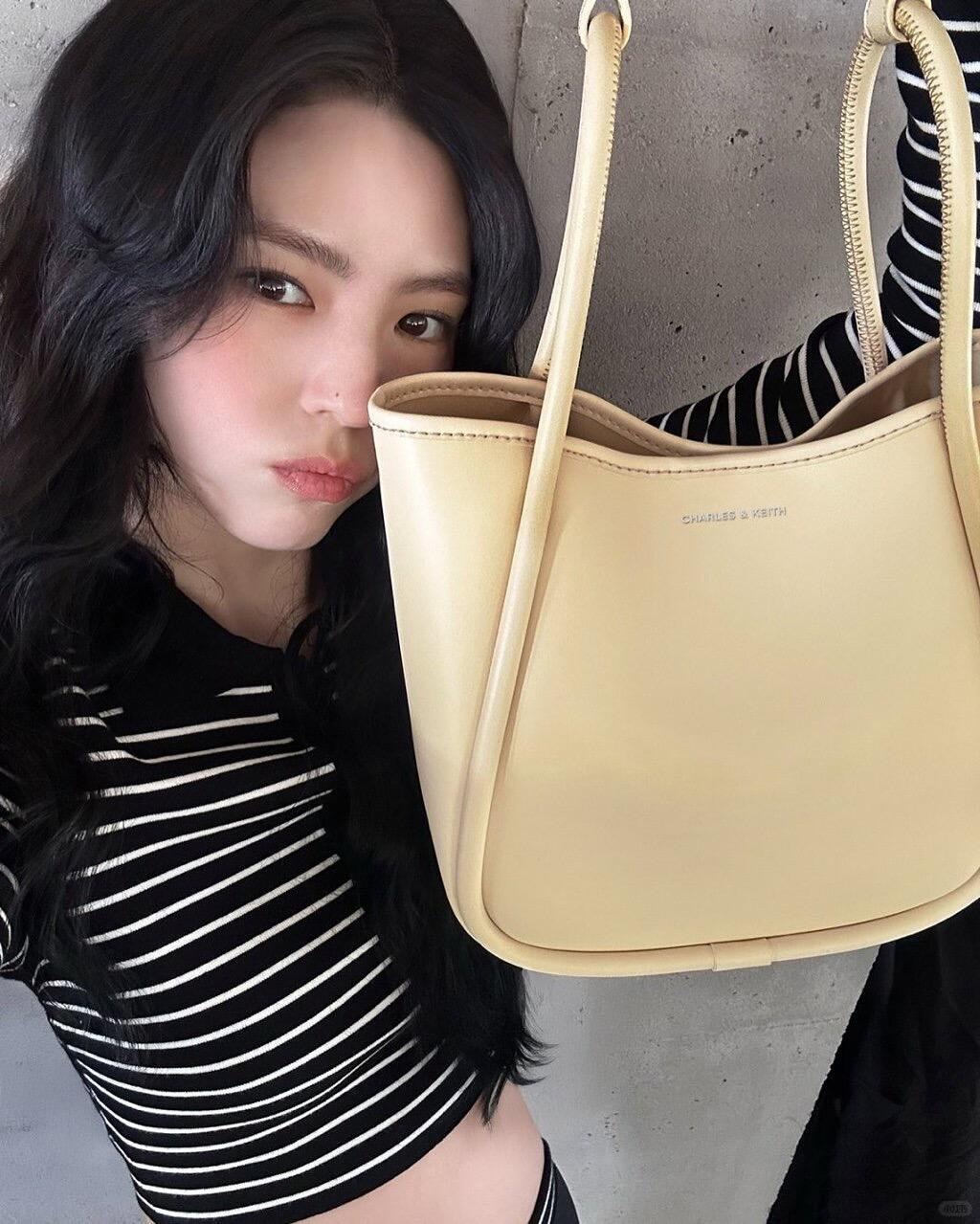 【現貨】Charles & Keith 小CK Lyla 托特包 送小包 韓韶禧同款