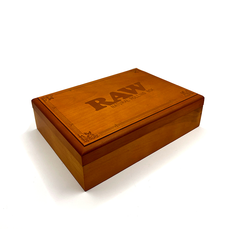 🇪🇸RAW x 🇺🇸Ryot - Natural Rolling Wooden Box 捲煙木盒