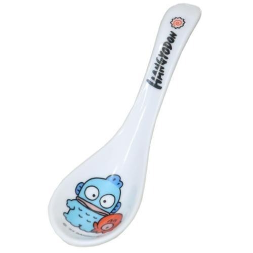 日本 Sanrio Hangyodon 水怪 陶瓷匙勺
