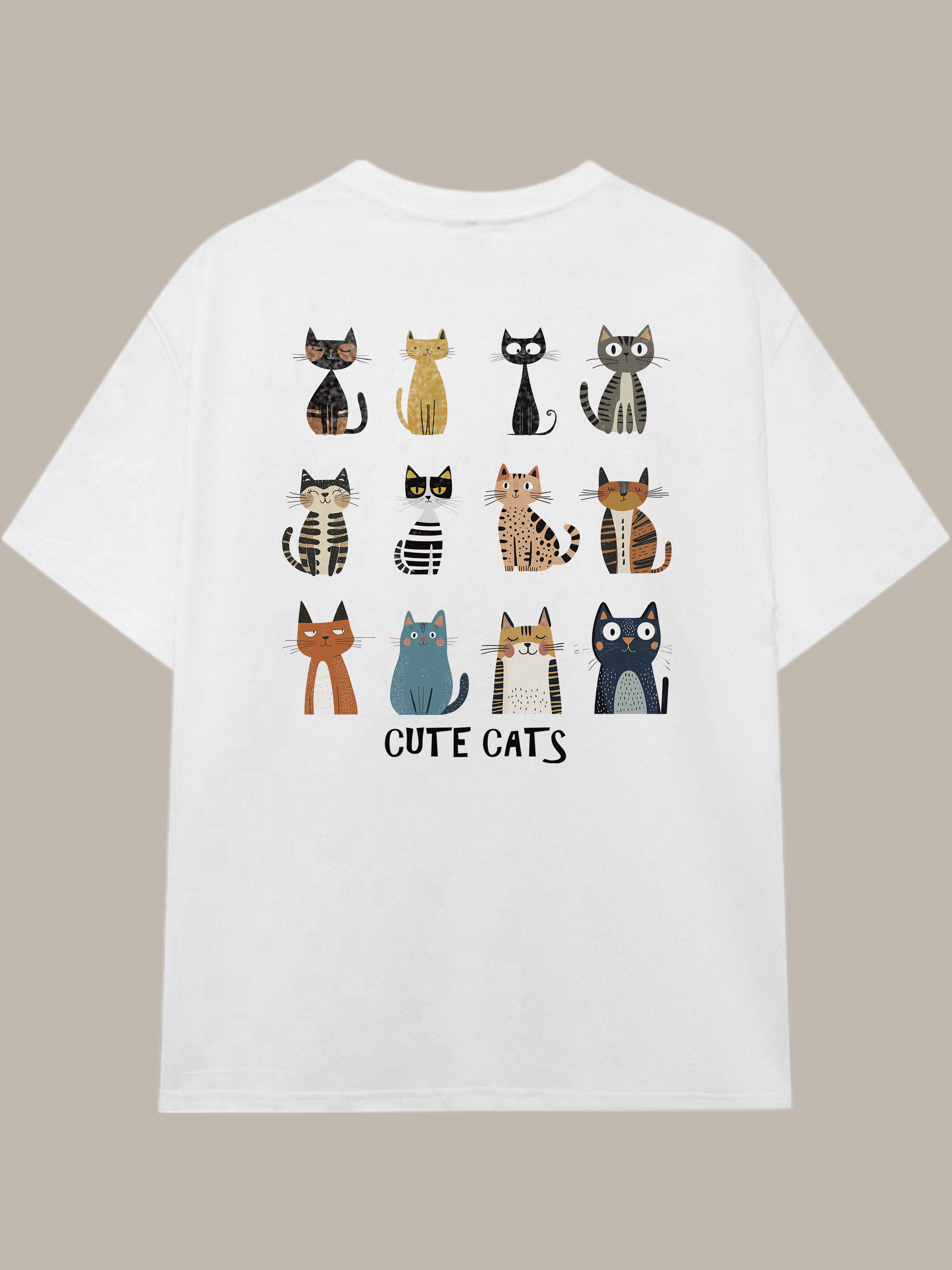 CUTE CATS排排站☆可愛貓奴限定T