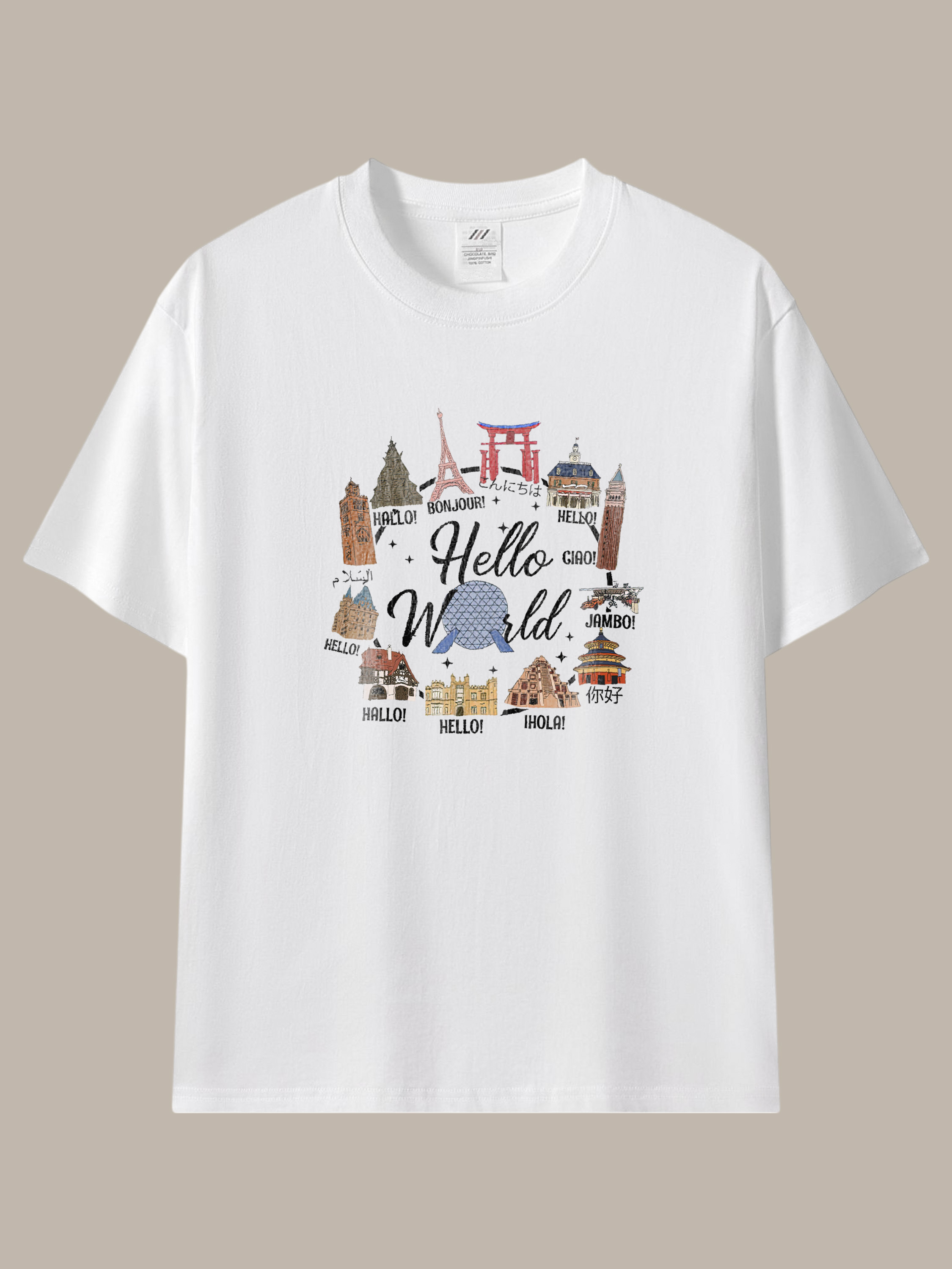 出發吧！穿著它心就飛到全世界個性棉T