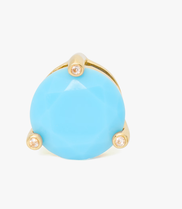 [US] KATE SPADE KH211 RISE AND SHINE EARRINGS,TURQUOISE, 196021477034 (SKS1255)