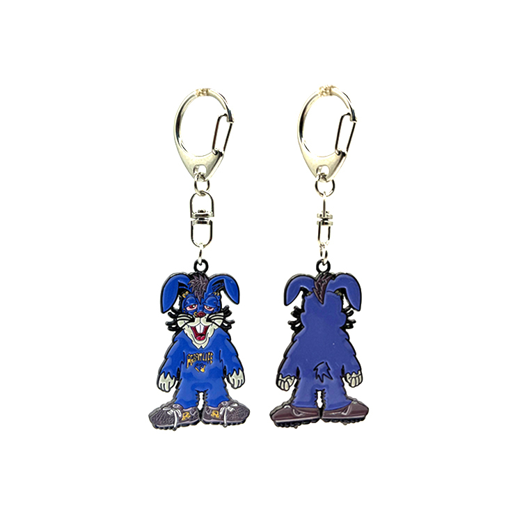 🇹🇼Rxunn - Rabbit Fatu Key Chain 雙面法兔鐵牌吊飾
