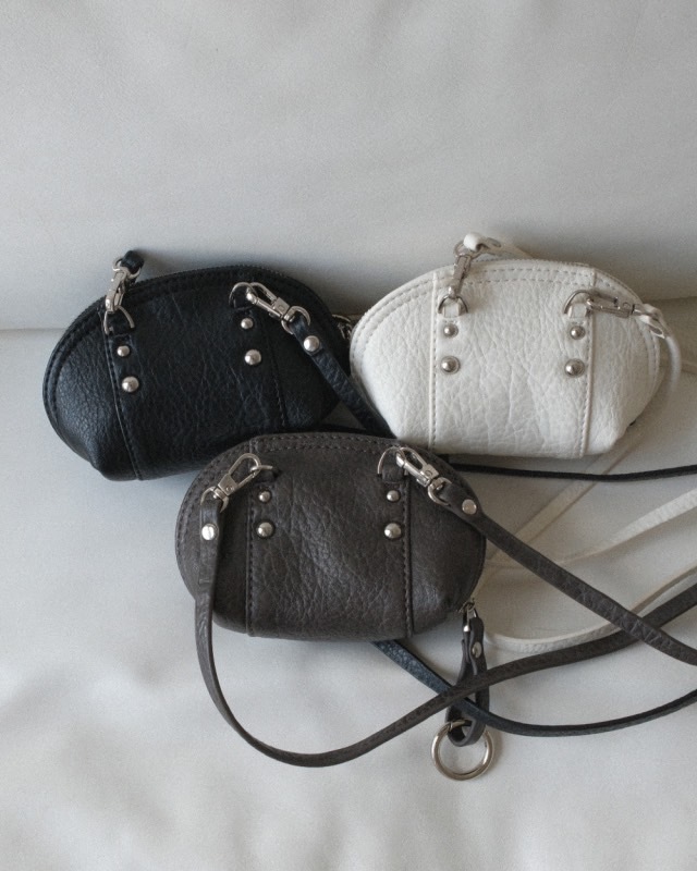 As"on Coy Pouch Bag 小廢包 迷你包 側背包 三色