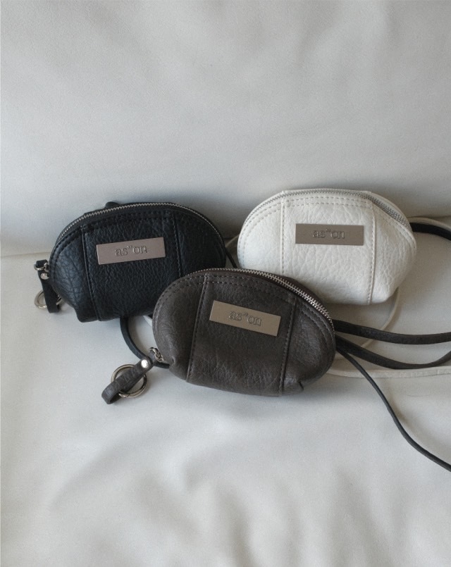 As"on Coy Pouch Bag 小廢包 迷你包 側背包 三色