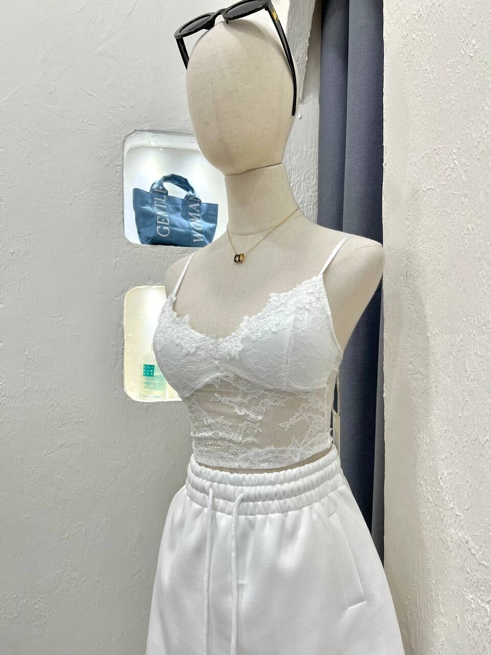 White Lacey Bralette