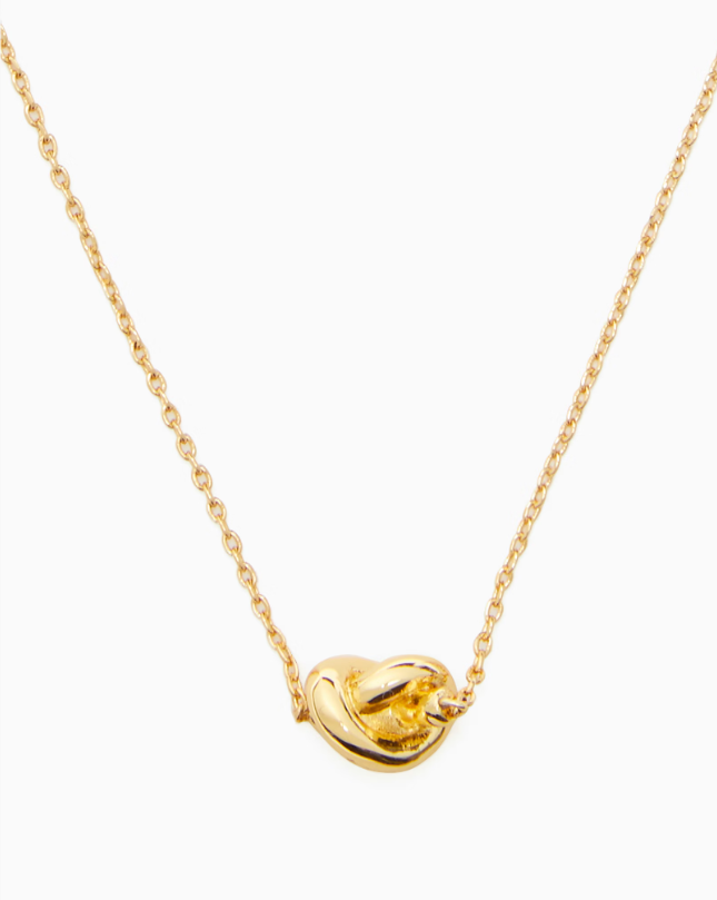 [S] KATE SPADE O0R00066 SAILORS KNOT NECKLACE,GOLD, 767883815304 (SKS865)