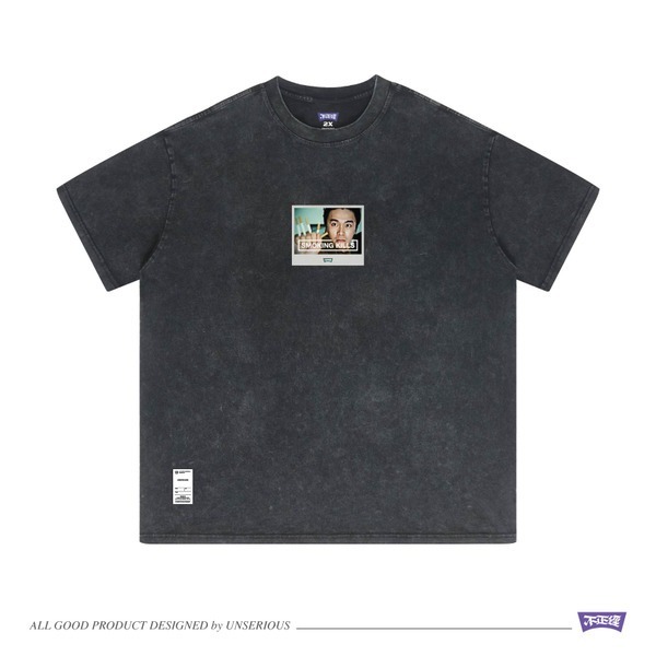 不正經 五隻煙水洗TEE US084