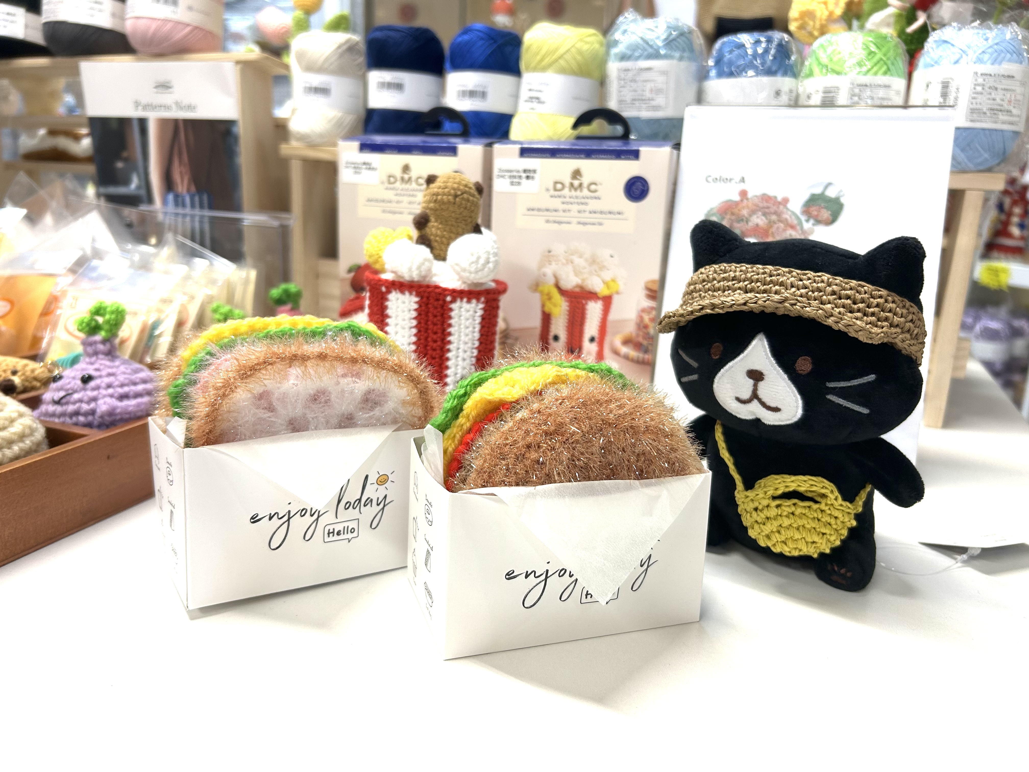 三 文 治 / 漢 堡 包 洗 碗 布 成 品
