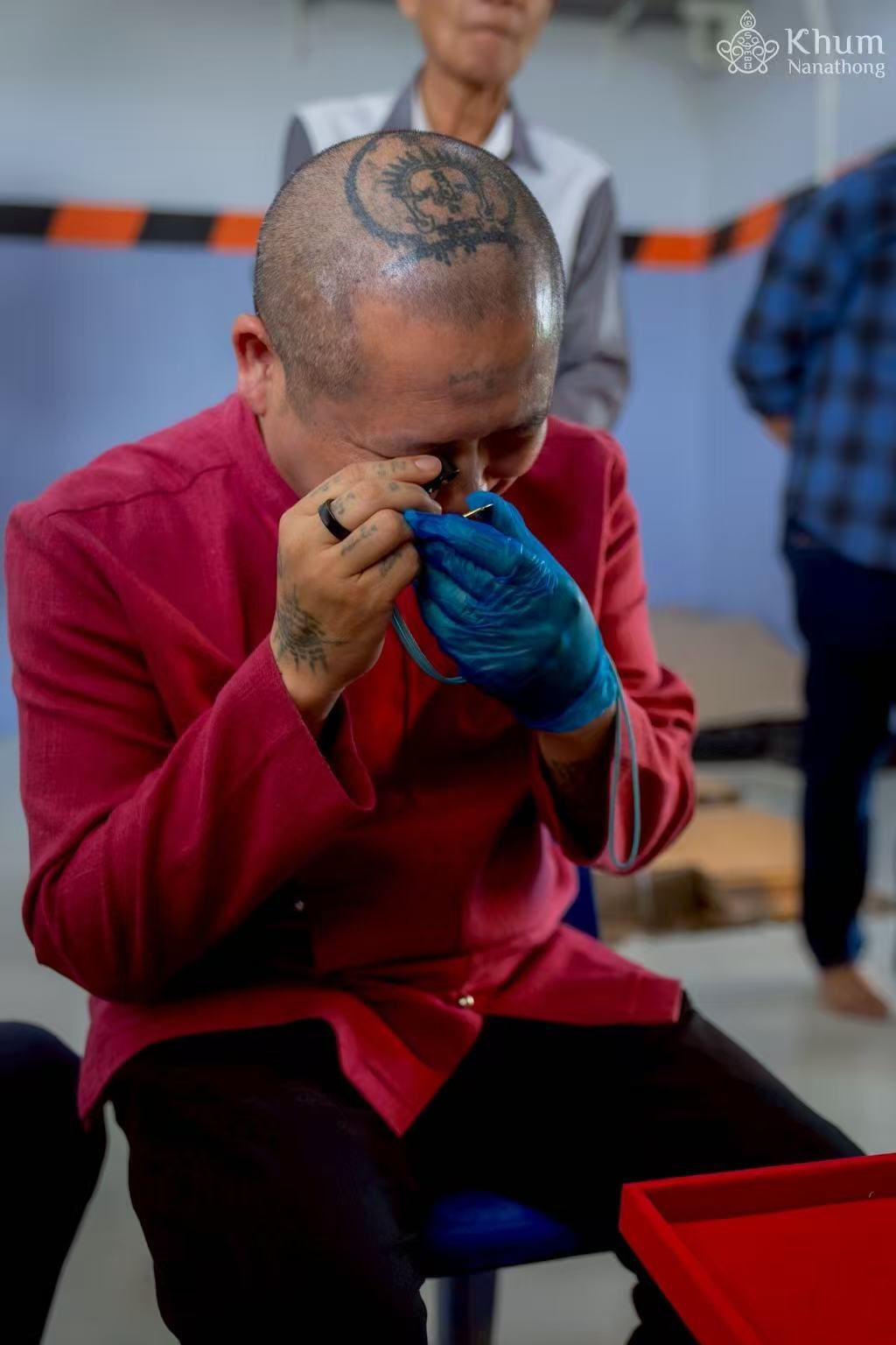 阿贊蘇賓 五眼四耳天神聖像開光慶典 2568年 罕見獅面五眼四耳神佛牌 限量