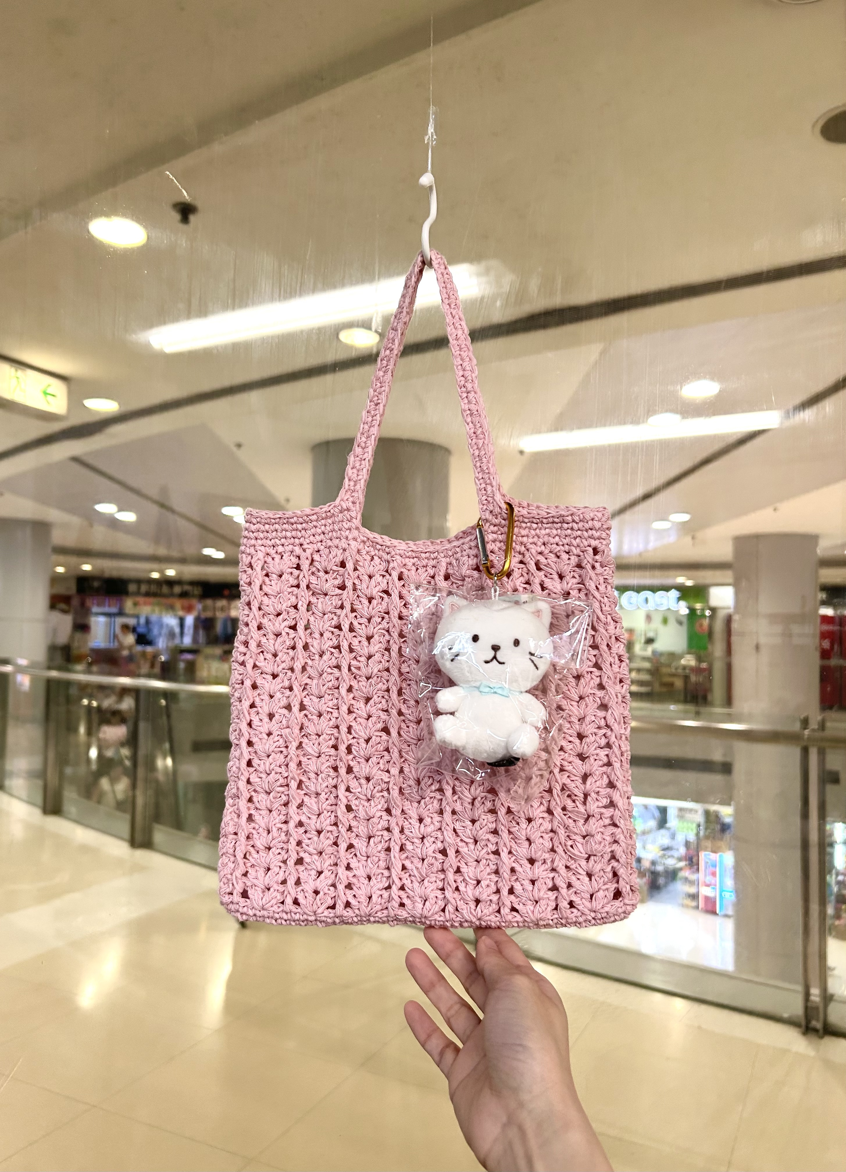 Daruma Ladder yarn 手 挽 袋