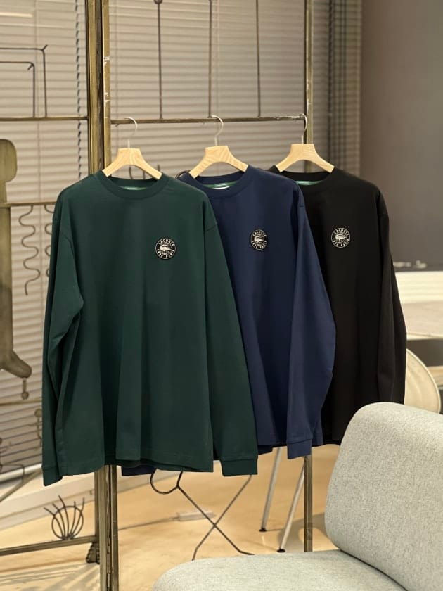 BEAMS × LACOSTE｜Badge Long Sleeve 別注聯名長袖T恤