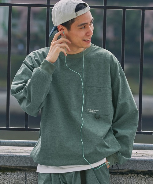 日牌 The Craft Crew Products Tech Fabric Pocket L/S T-Shirt [CCPls939]