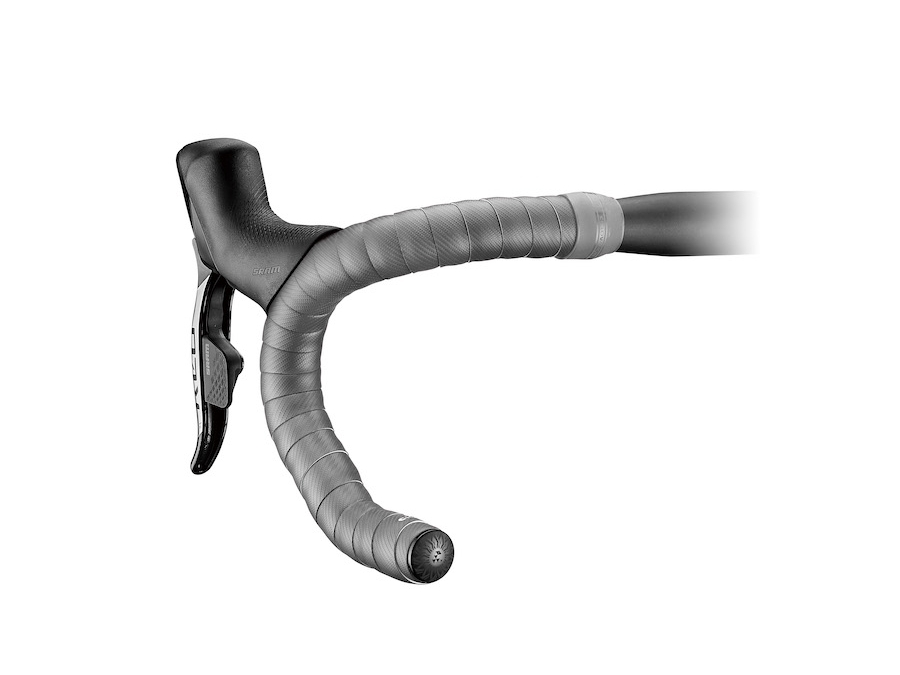 CICLOVATION 馳興 犀鐵克斯 2D碳纖系列把帶 冰晶灰 / 3620.22354  仿皮革面處理 手把帶 2D碳纖觸感 舒適握感 止滑 車把帶