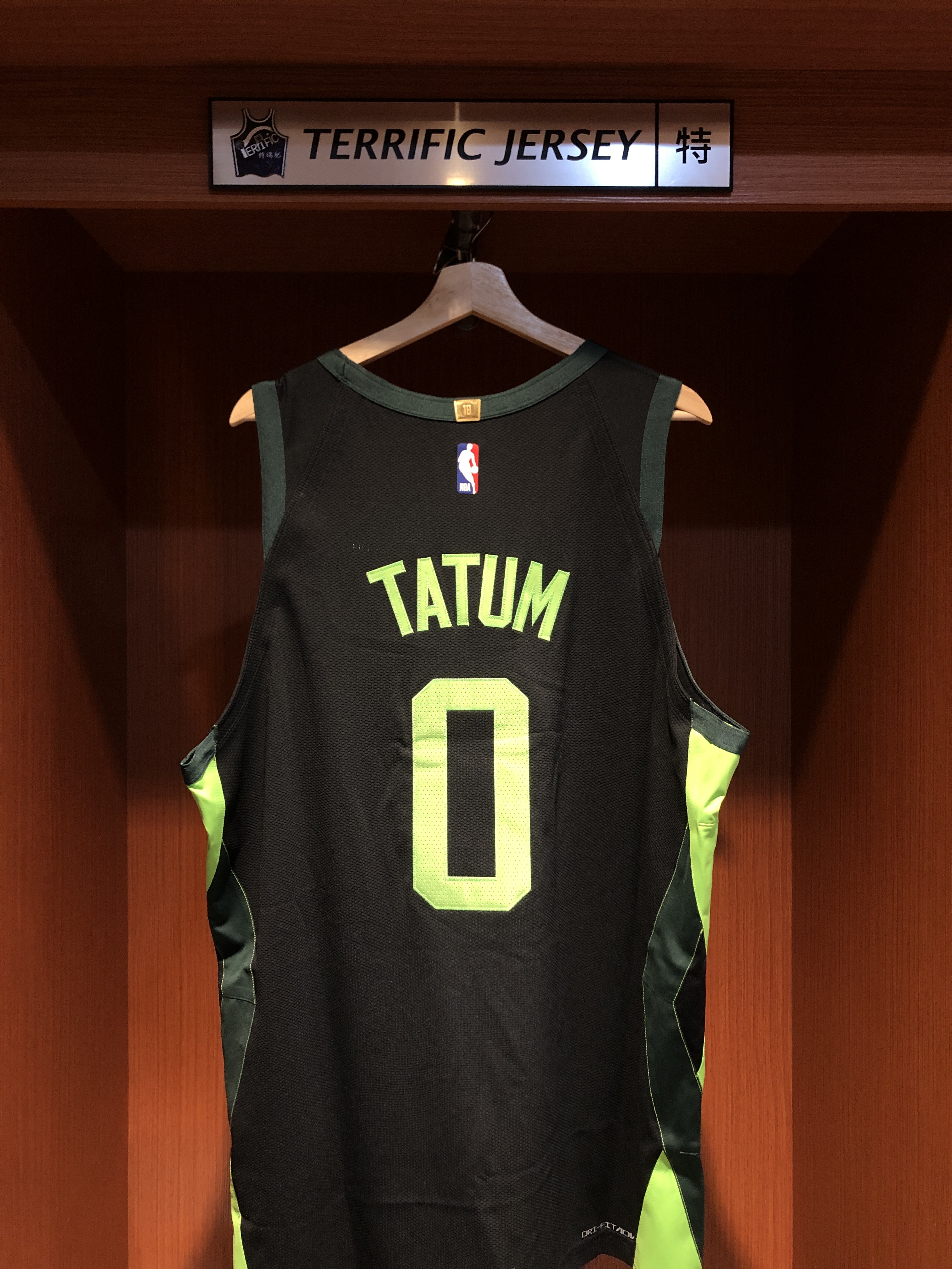 NBA球衣 Jayson Tatum 波士頓賽爾提克城市 City Nike Authentic 球員版 電繡 含贊助商 全新