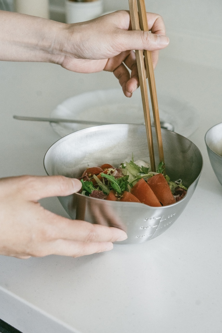 吉川金屬YOSHIKAWA aikata系列日本製不鏽鋼輕薄片口調理碗