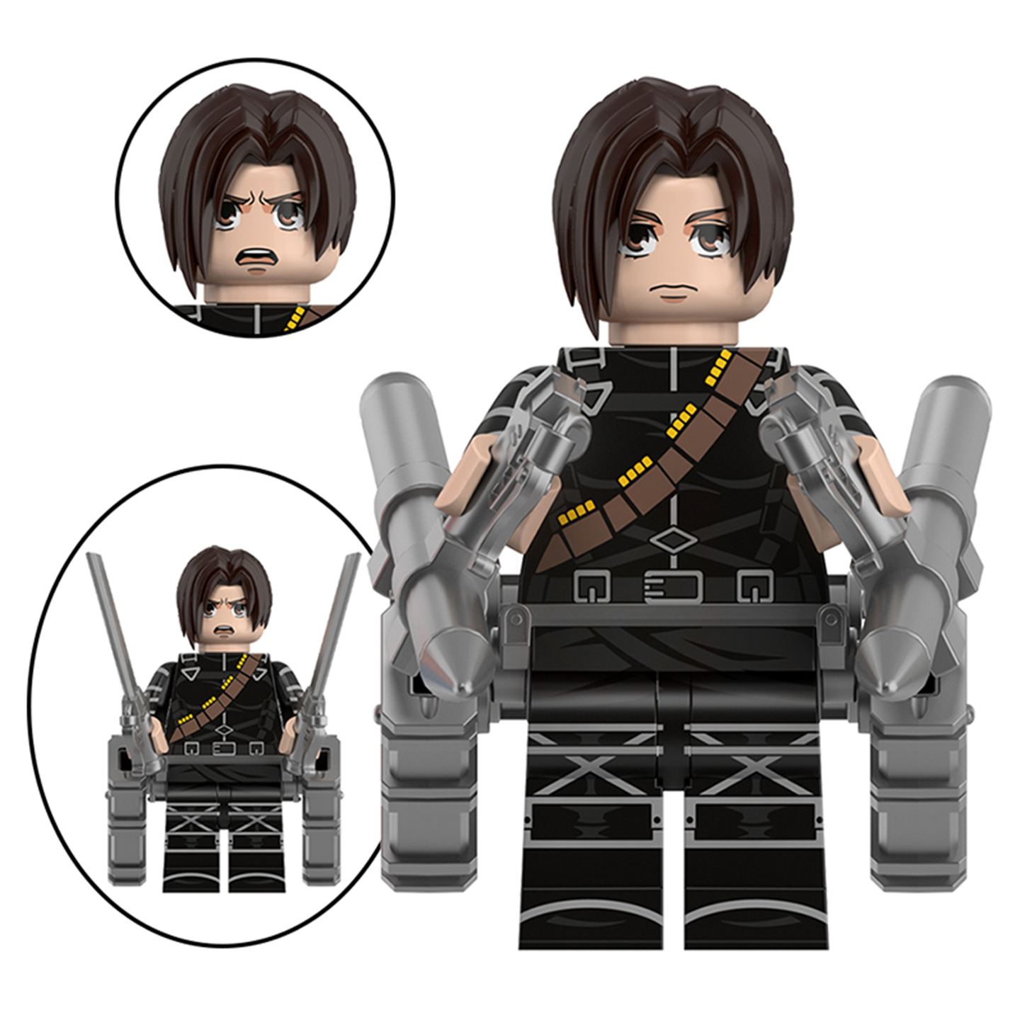 Attack On Titan Sasha Braus Custom Minifigures Minifigs Fit Lego WM6203 WM2881