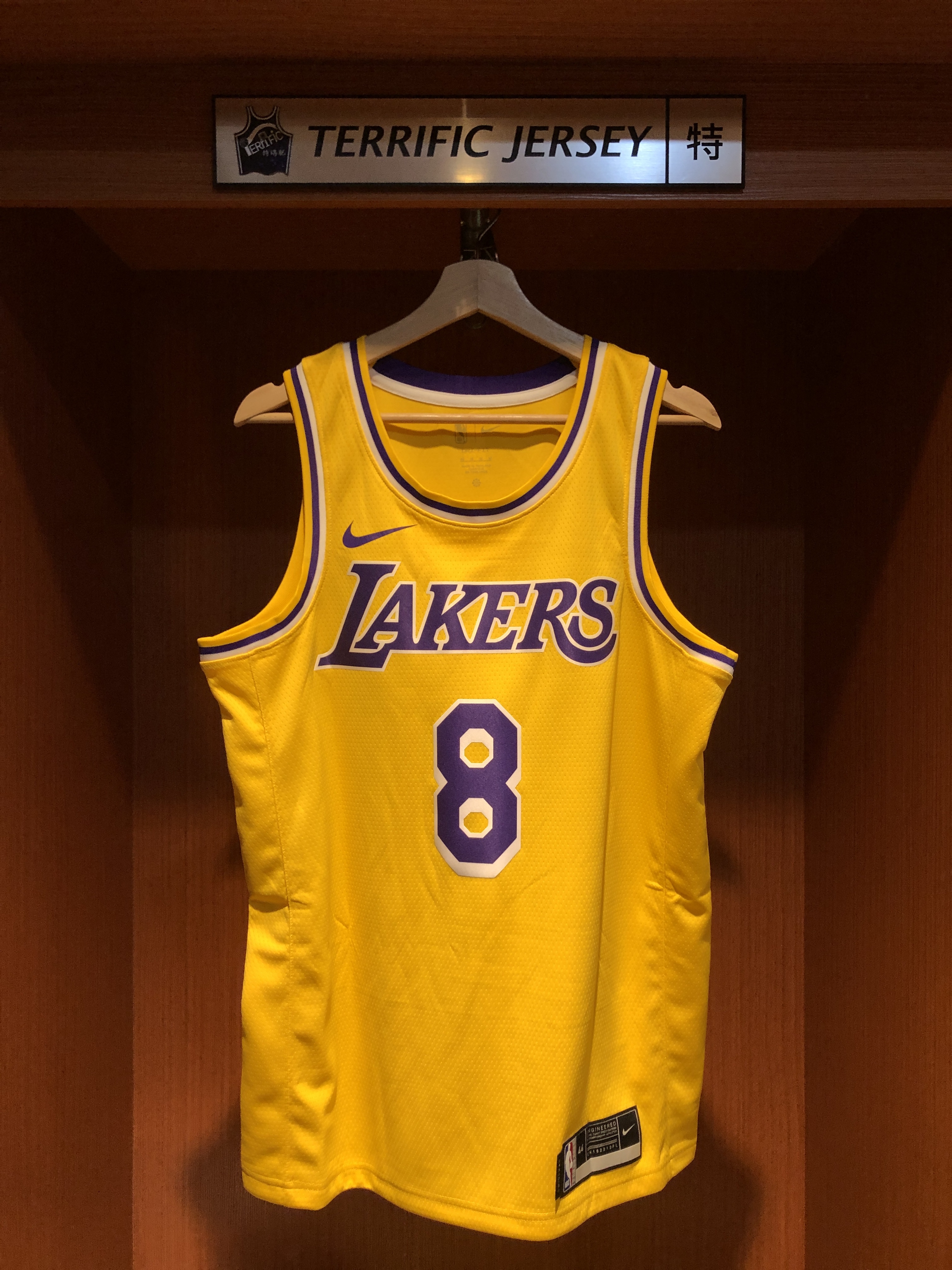 NBA球衣 Kobe Bryant Black Mamba 洛杉磯湖人 #8 黑曼巴 Icon Nike Swingman 球迷版 熱轉印 全新