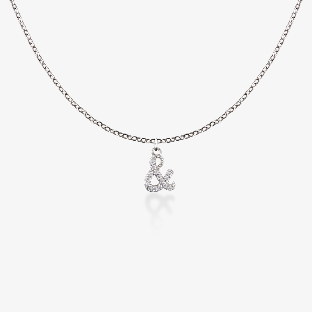 閃耀字母．吊飾項鍊