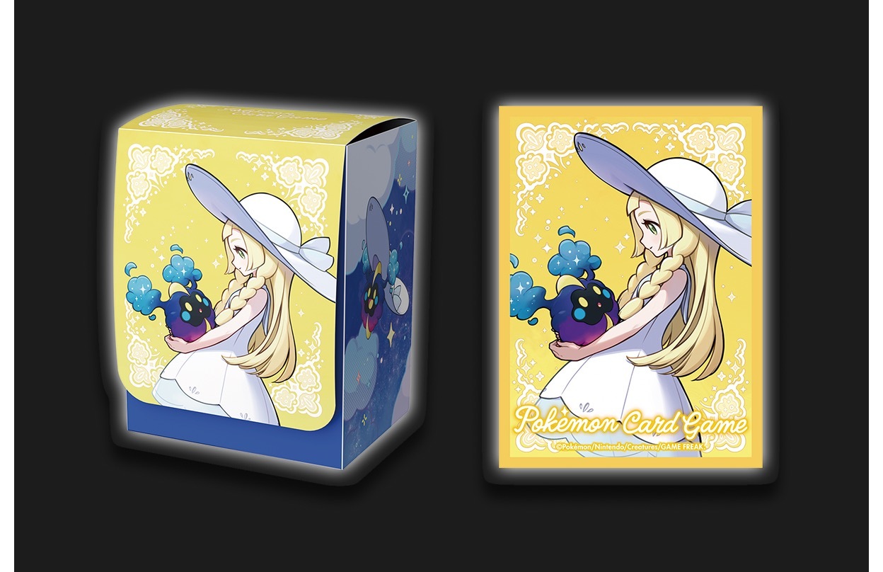 卡牌收納盒「莉莉艾」+ 造型卡套「莉莉艾」…1組（64張）套裝