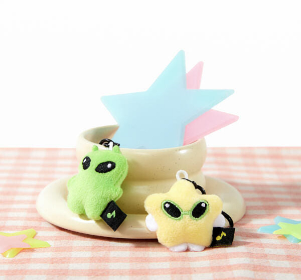 外星人&星星 匙扣