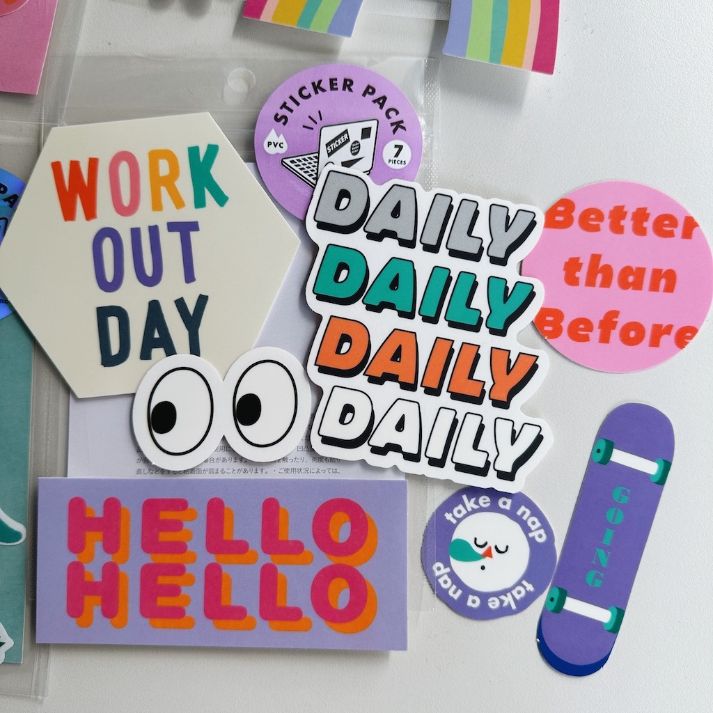 CHIC_DAILY 7入防水貼紙包 ｜日本Greeting Life