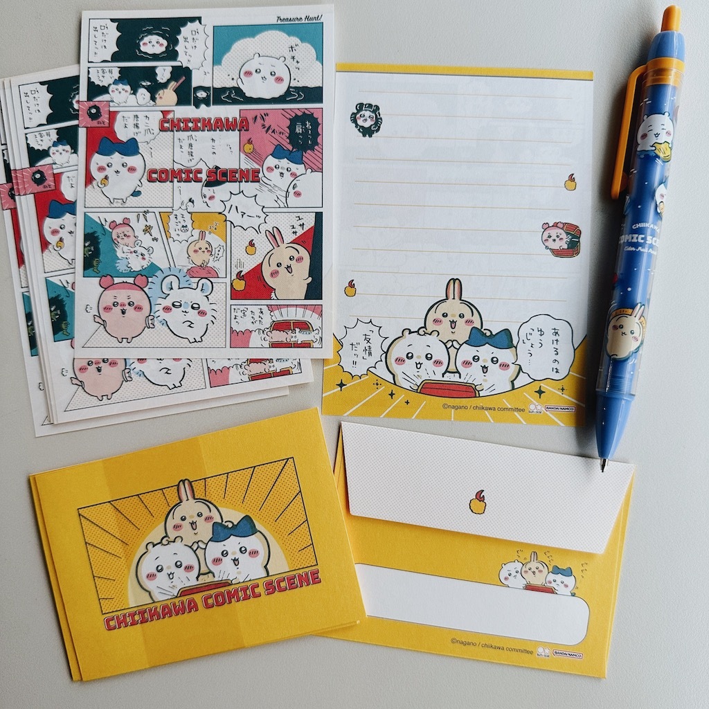 Chiikawa 吉伊卡哇 迷你信封信紙組｜日本sun-star