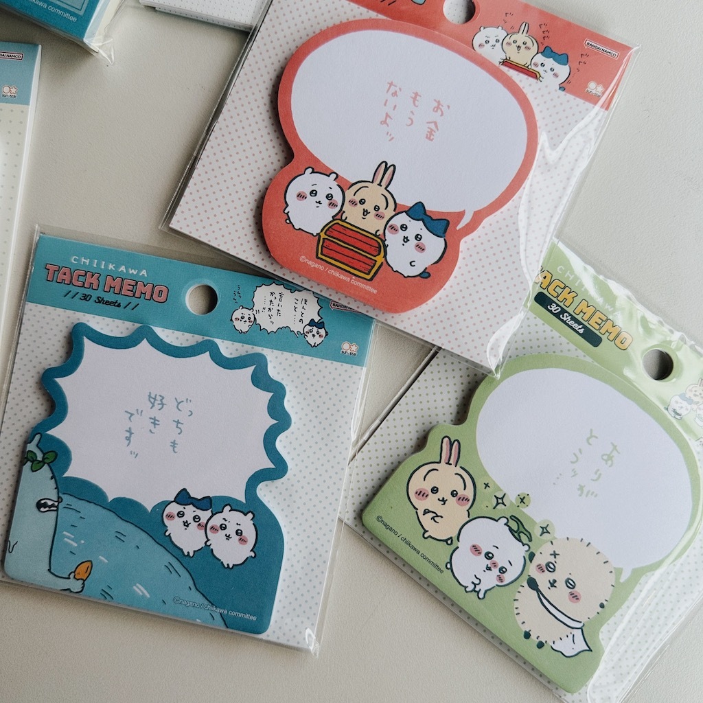 Chiikawa 吉伊卡哇 30枚便利貼｜日本sun-star