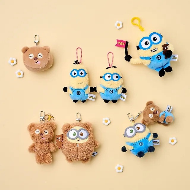 butter shop X minions - minions keyring
