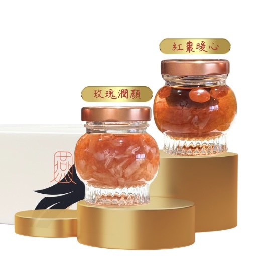 花好月潤。(枸杞紅棗4瓶＋玫瑰銀耳4瓶) 鮮燉燕窩組（8 入）
