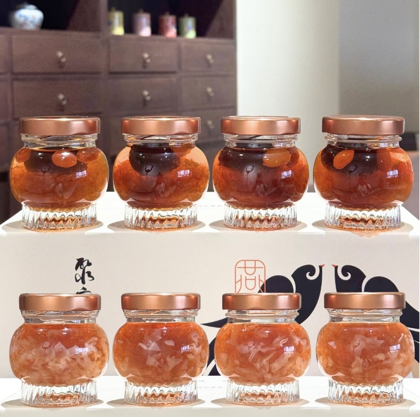 花好月潤。(枸杞紅棗4瓶＋玫瑰銀耳4瓶) 鮮燉燕窩組（8 入）