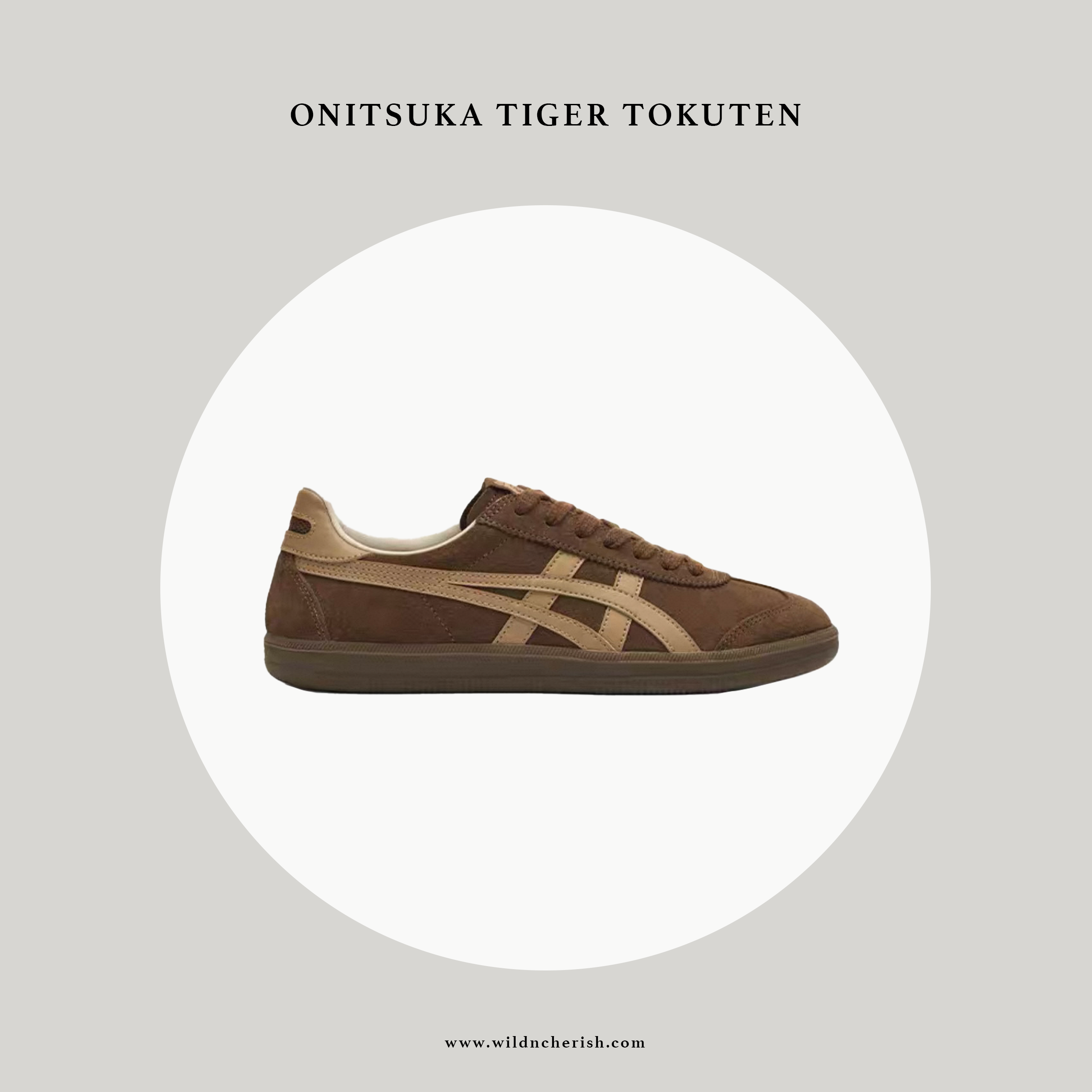 預訂 | Onitsuka Tiger Tokuten 咖啡色 麂皮