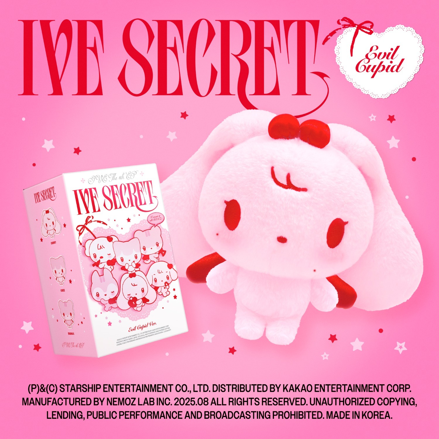 IVE THE 4th EP [IVE SECRET] (EVIL CUPID ver.)
