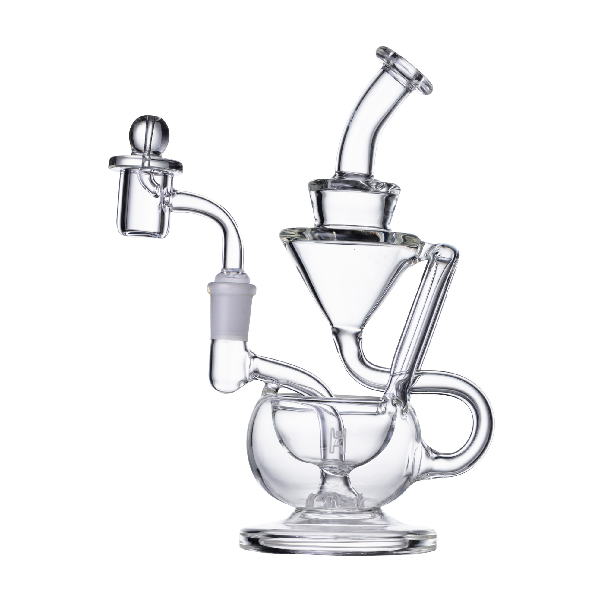 8" RECYCLER WATERPIPE BY HUMAN GRADE