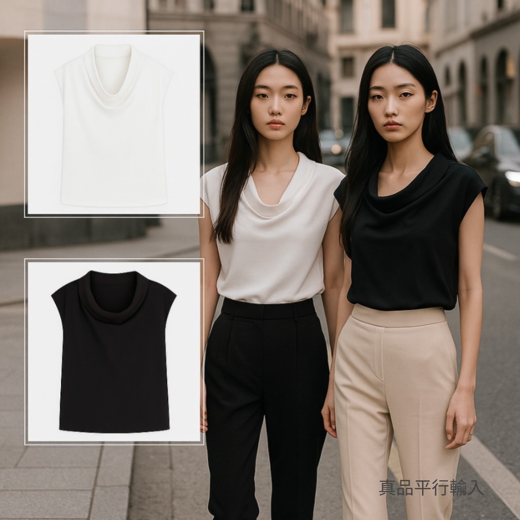 【預購】DKNY G090204 女裝Cowl Neck上衣