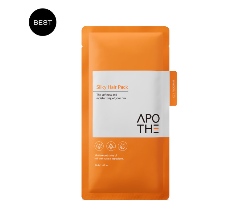 [S] APOTHE SILKY HAIR PACK, 35ML X 5EA , SAP10 (SAP10)