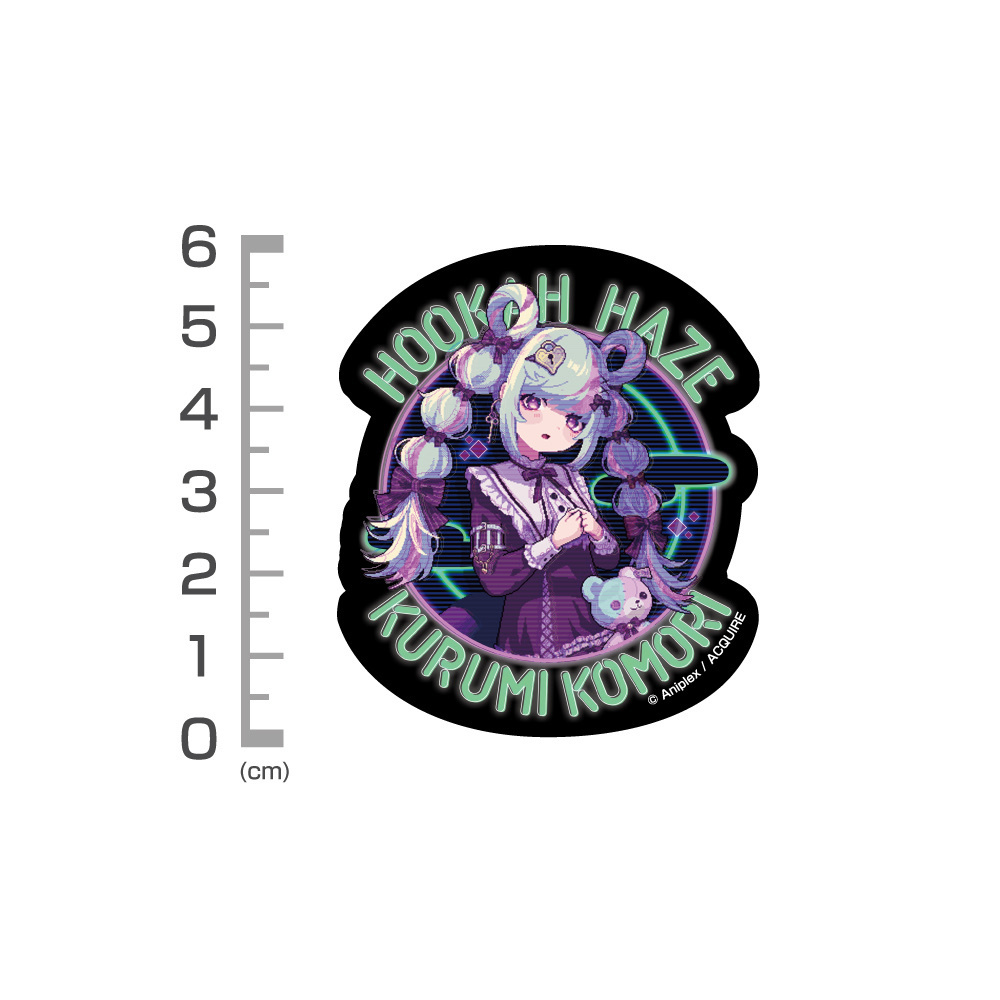 Cospa 0922 古森くるみ ミニステッカーセット [『Hookah Haze』]