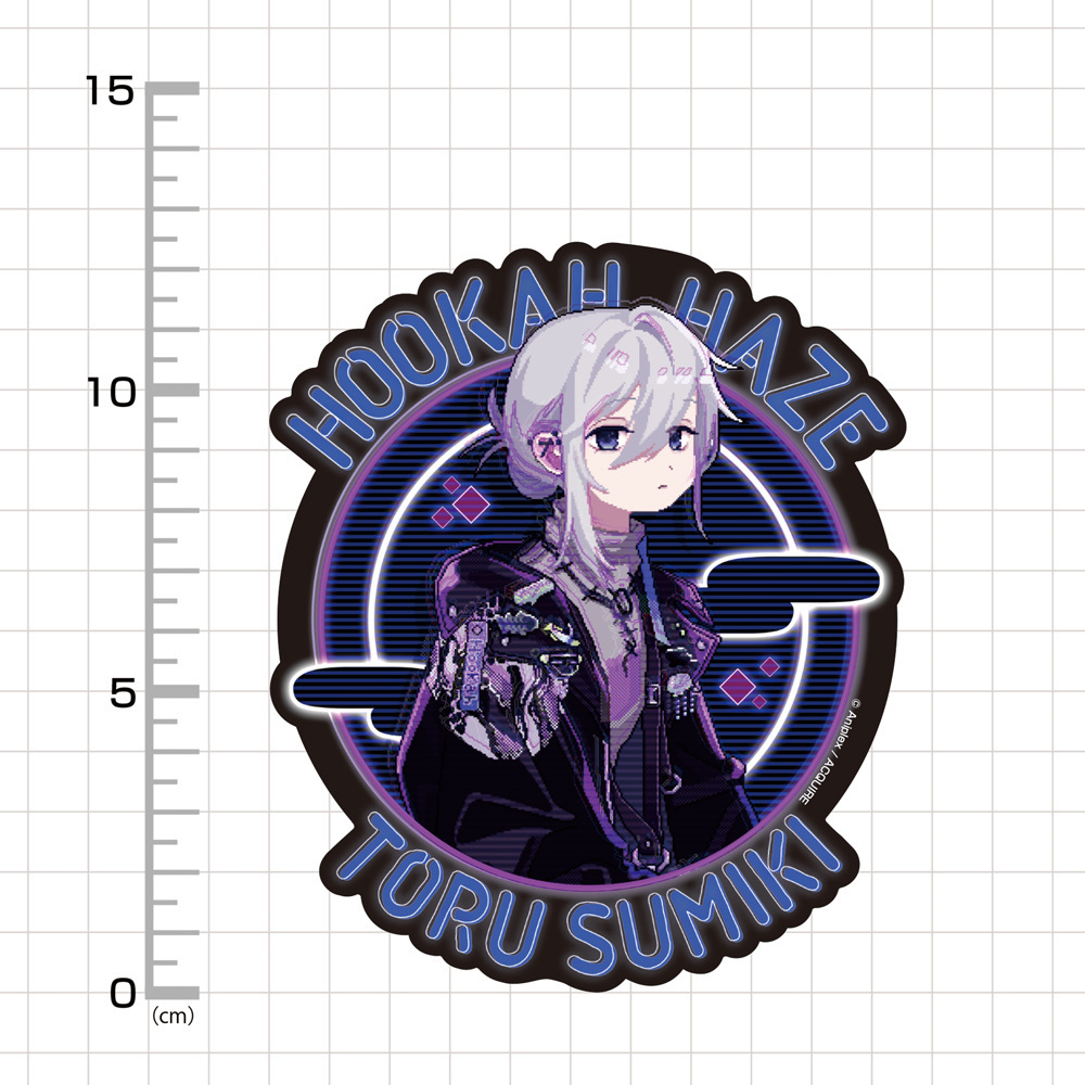 Cospa 0922 炭木トオル 屋外対応ステッカー [『Hookah Haze』]