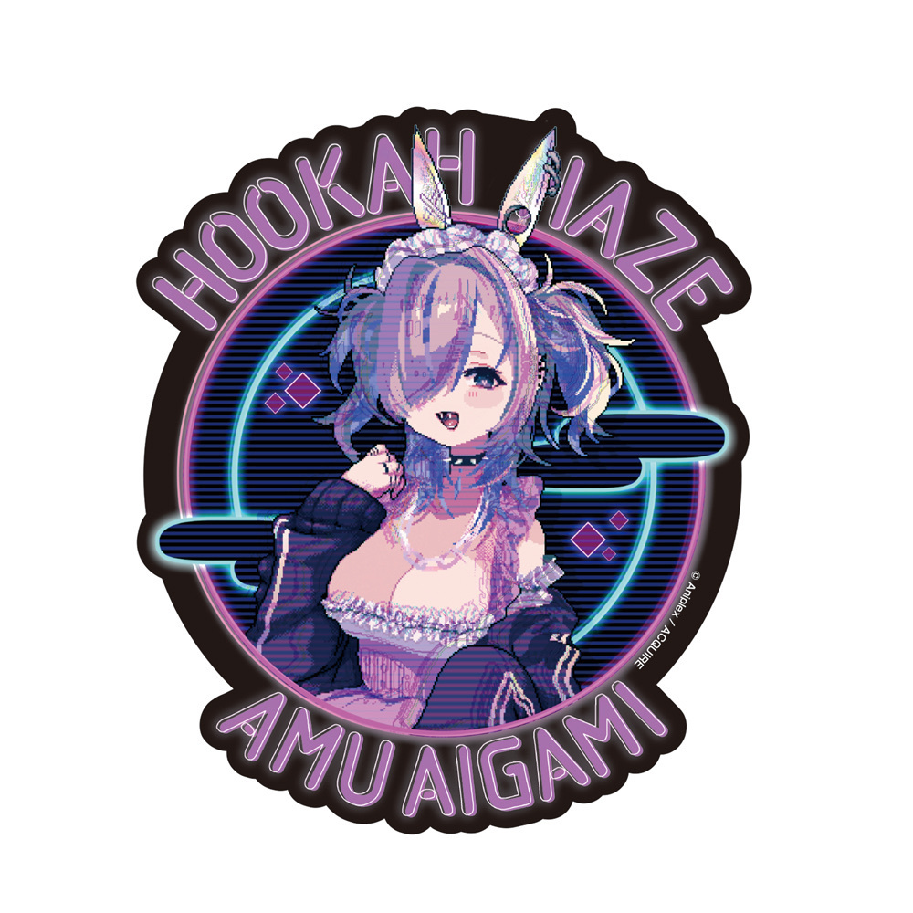 Cospa 0922 愛上あむ 屋外対応ステッカー [『Hookah Haze』]