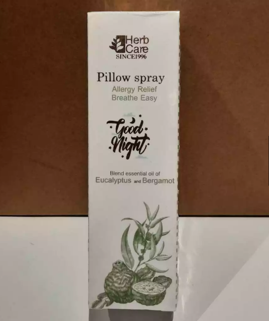 [S] HBC PILLOW SPRAY: ALLERGY RELIEF - EUCALYPTUS AND BERGAMOT, SZZ750 (SZZ750)
